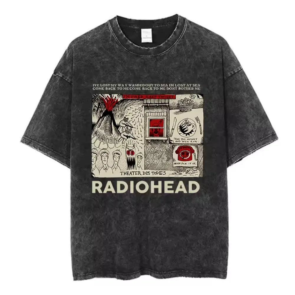 Radiohead - Vintage Washed T-Shirts