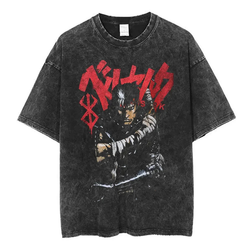 Berserk Guts - Vintage Washed T-Shirts