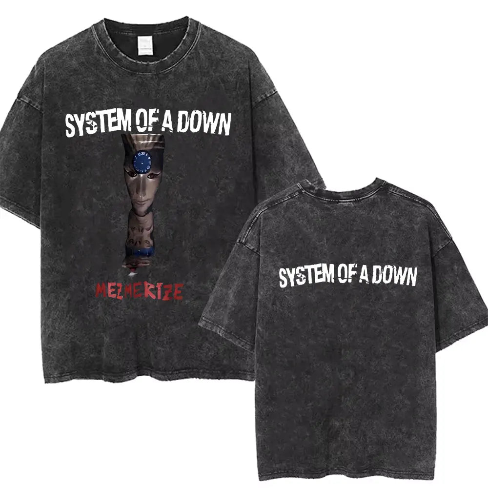 System of A Down Band - Washed Vintage T-Shirts