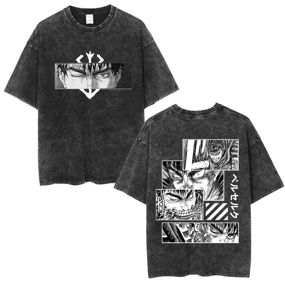 Berserk Guts - Vintage Washed T-Shirts