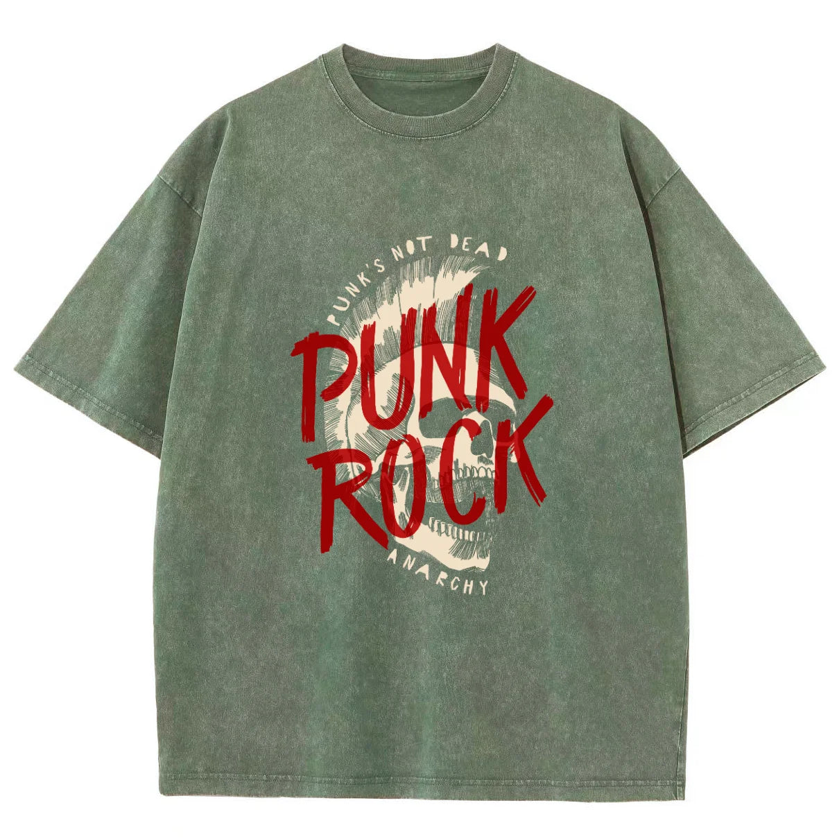 Punk Rock - Vintage Washed T-Shirts