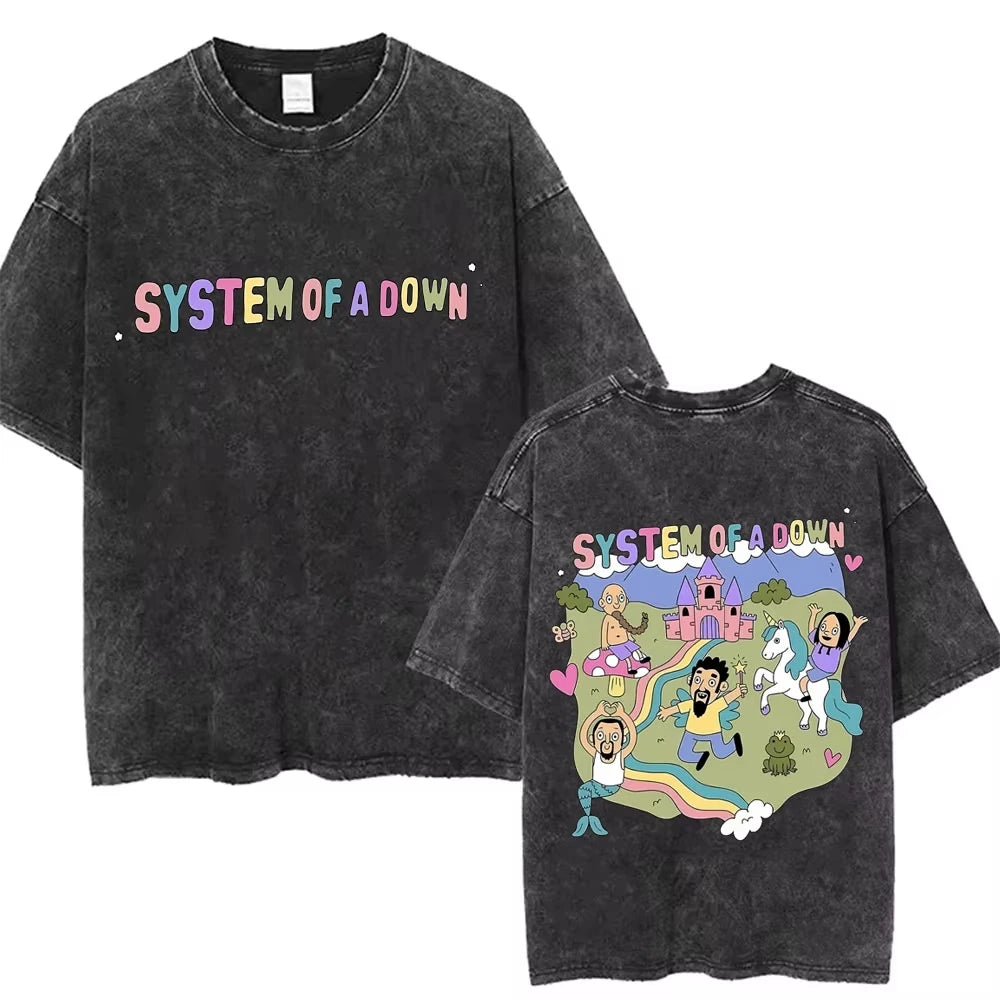 System of A Down - Washed Vintage T-Shirt