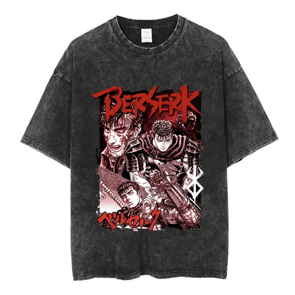 Berserk Guts - Vintage Washed T-Shirts