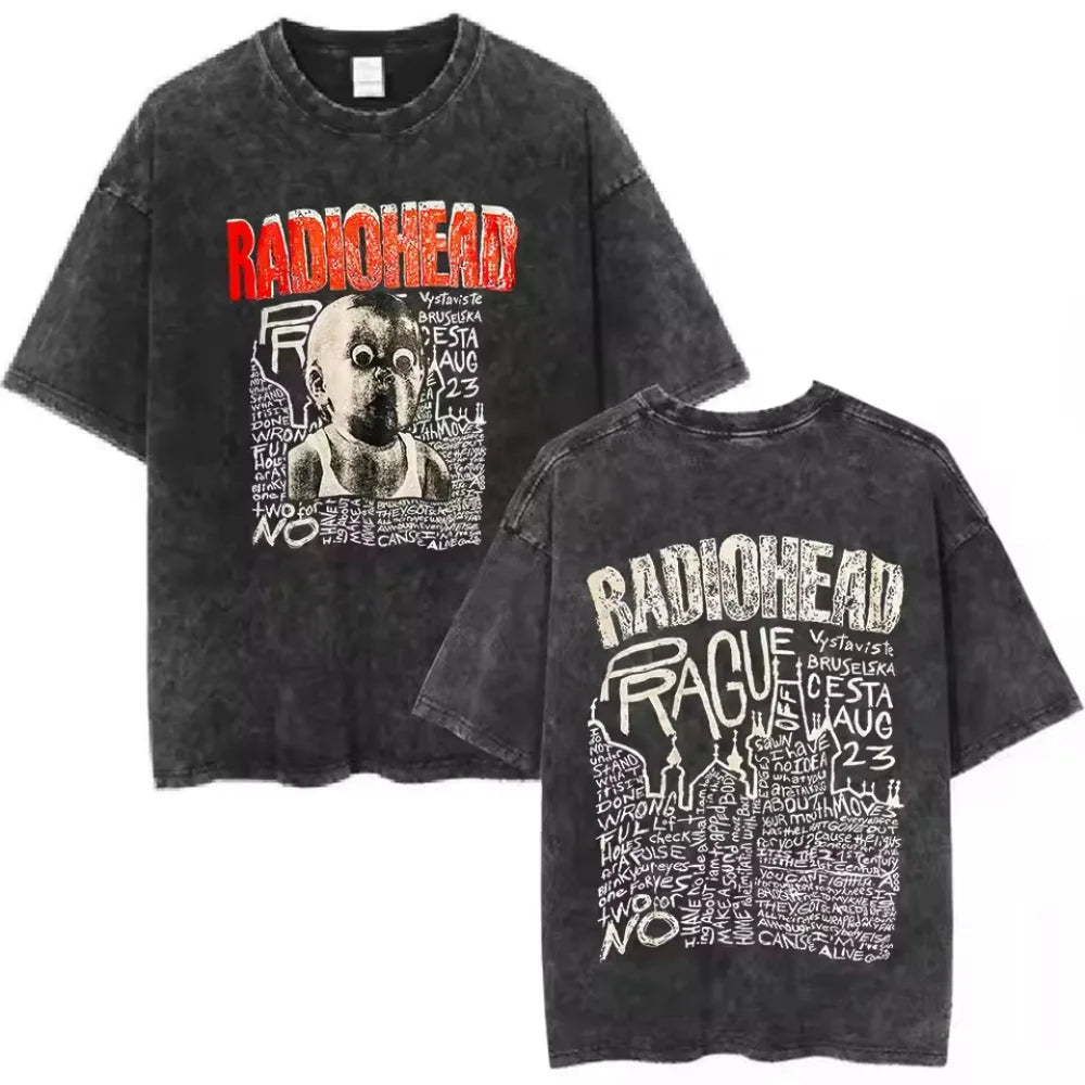 Radiohead - Vintage Washed T-Shirts