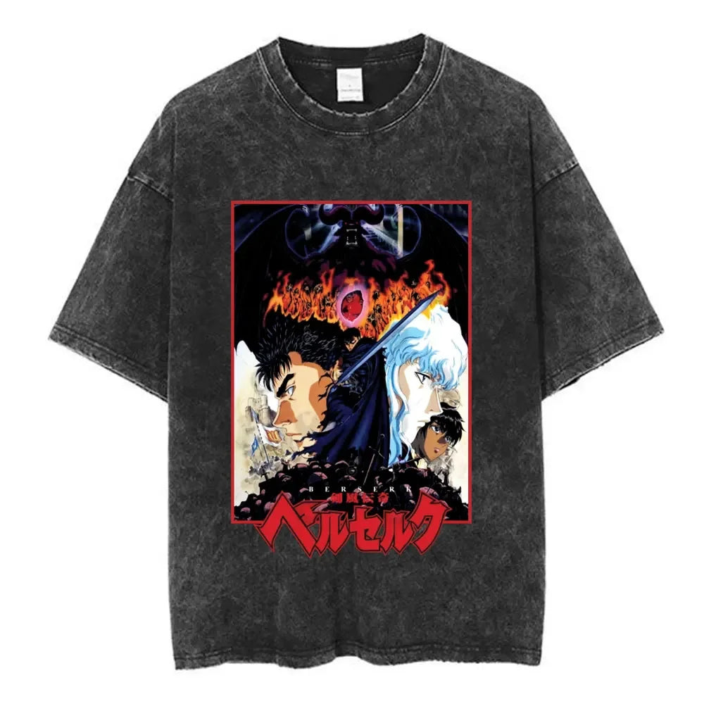 Berserk Guts - Vintage Washed T-Shirts