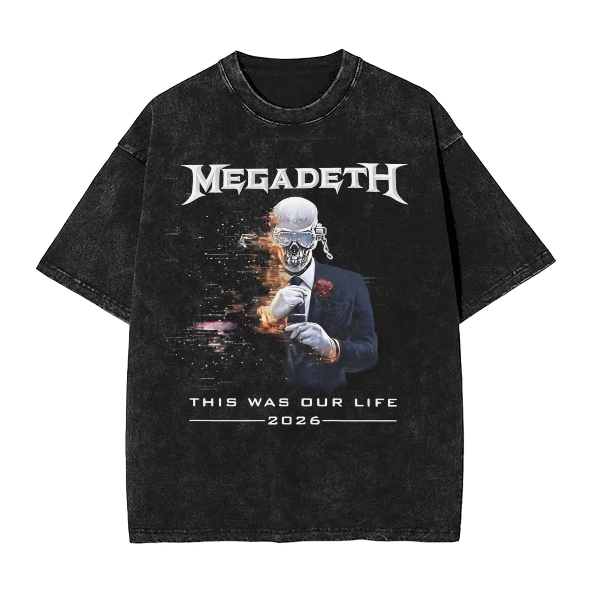 Megadeth Band - Vintage Washed T-Shirts