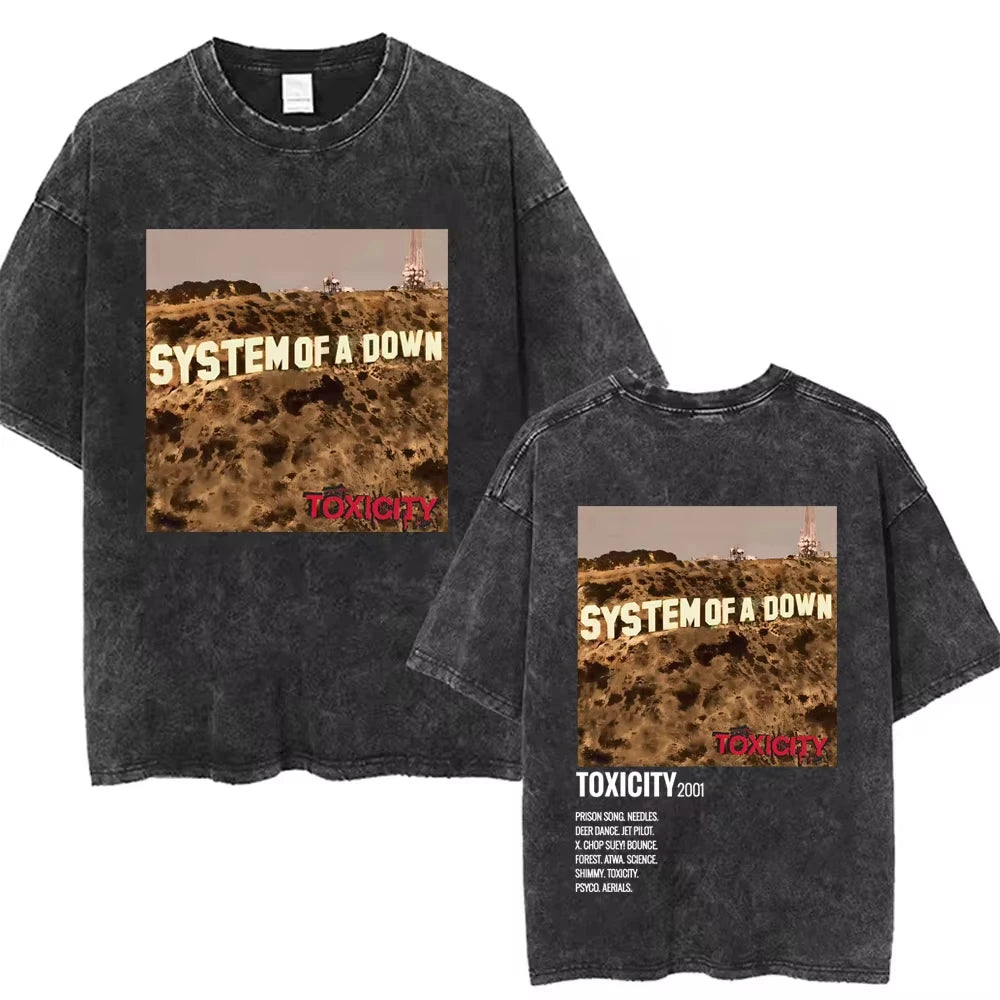 System of A Down - Washed Vintage T-Shirt