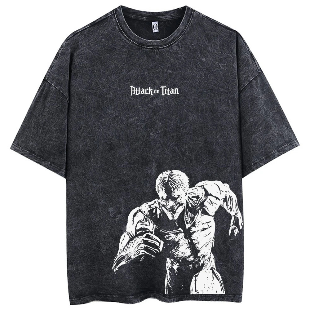 Attack on Titan - Vintage Washed T-Shirts
