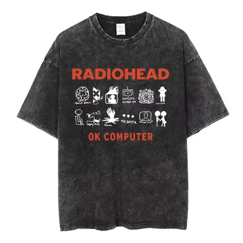 Radiohead - Vintage Washed T-Shirts