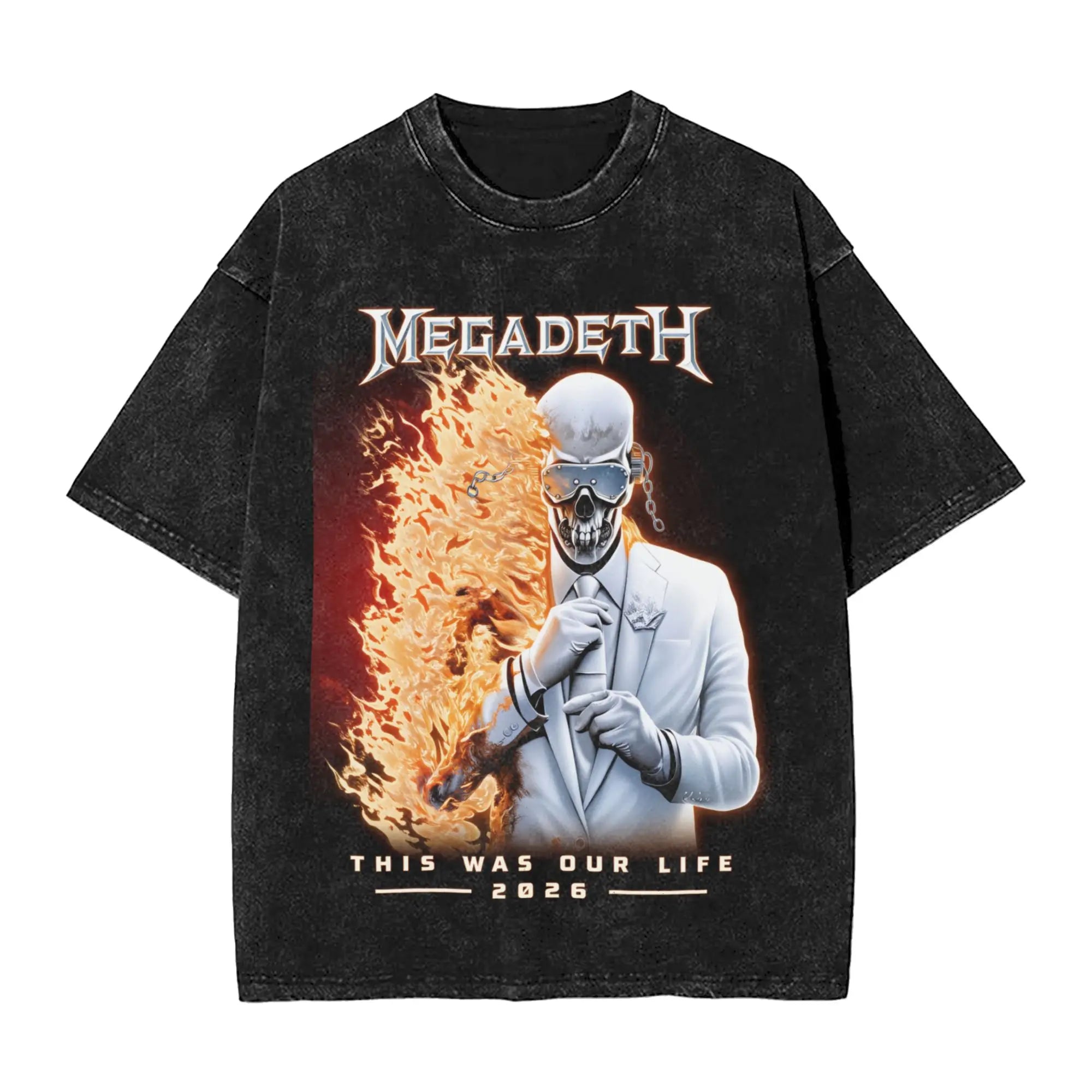 Megadeth Band - Vintage Washed T-Shirts