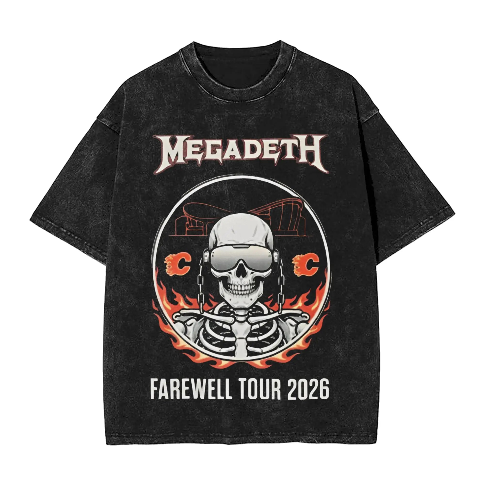 Megadeth Band - Vintage Washed T-Shirts