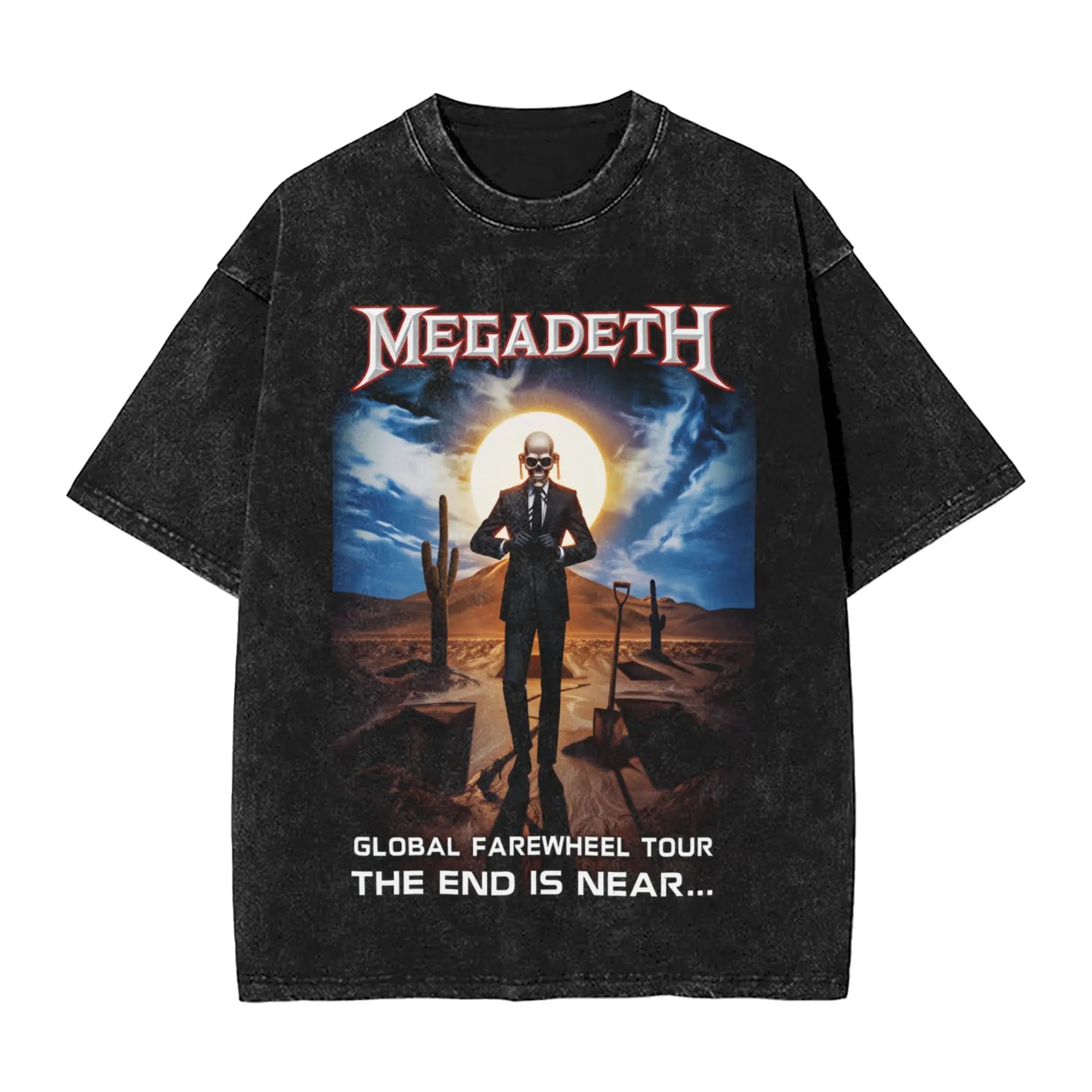 Megadeth Band - Vintage Washed T-Shirts