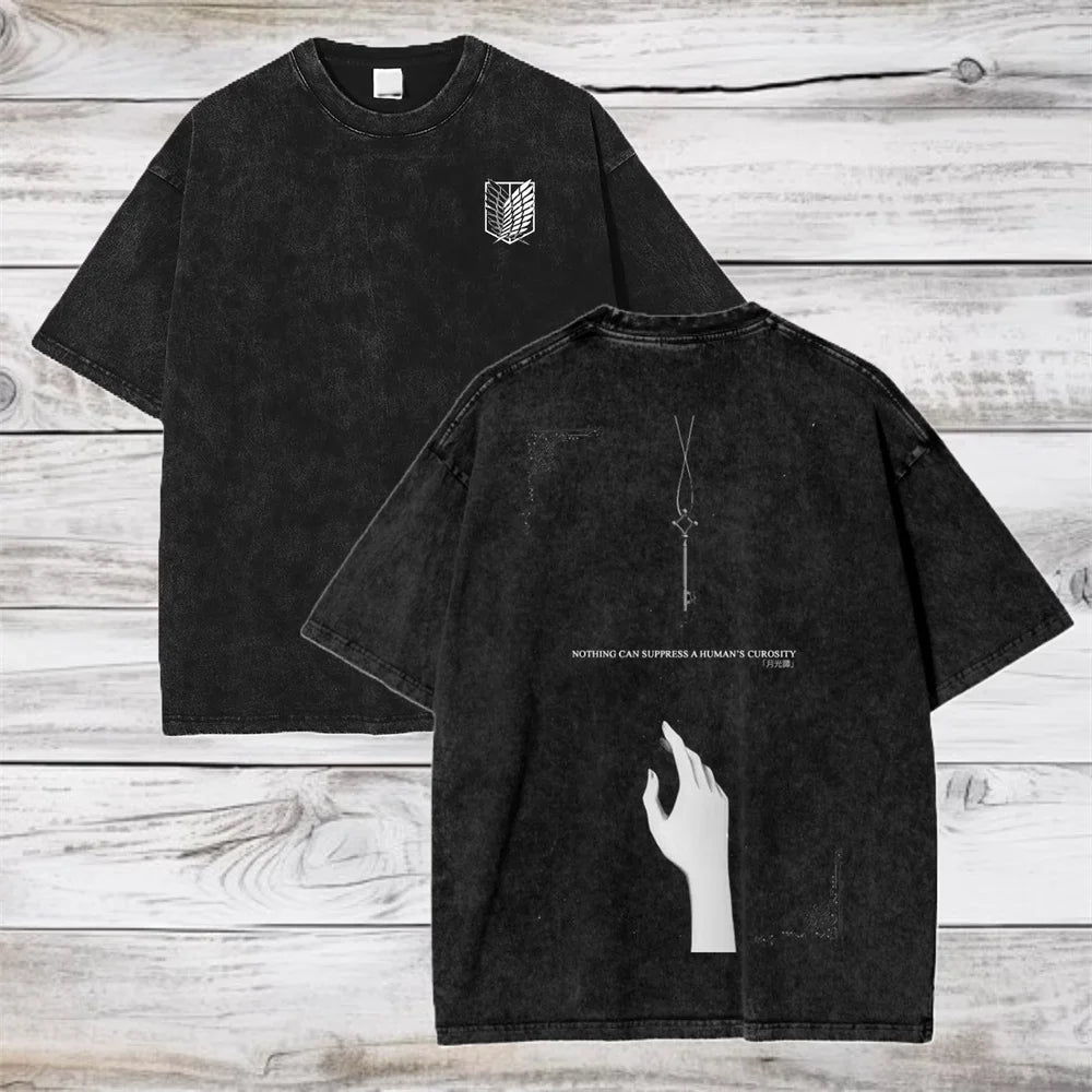 Attack on Titan - Vintage Washed T-Shirts