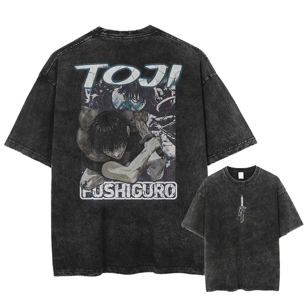 Jujutso Kaisen - Vintage Washed T-Shirts