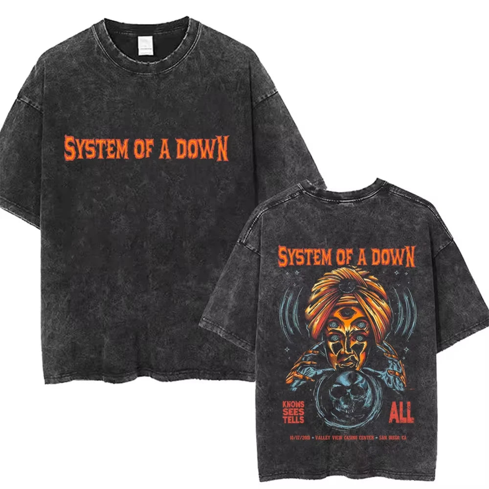 System of A Down - Washed Vintage T-Shirt