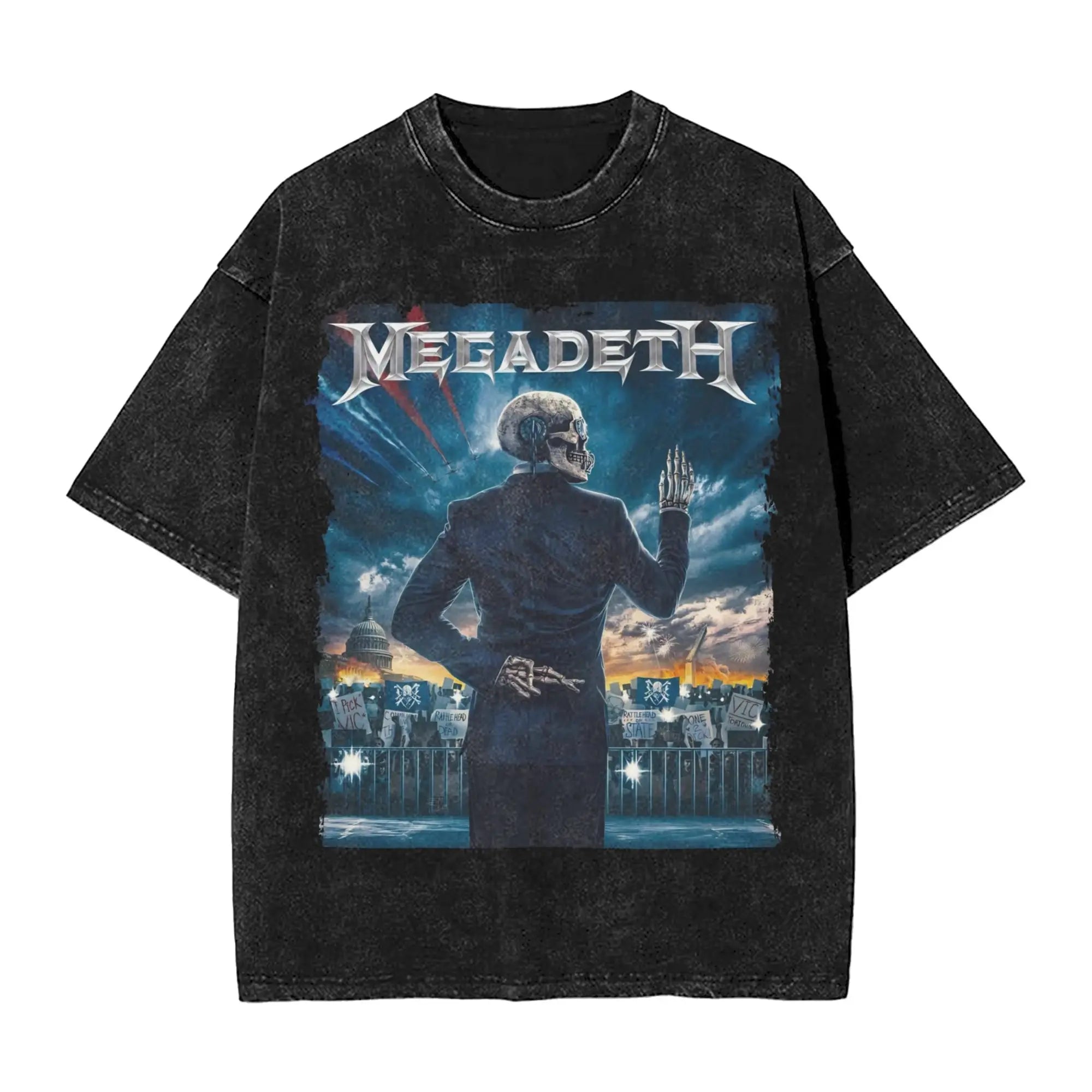 Megadeth Band - Vintage Washed T-Shirts