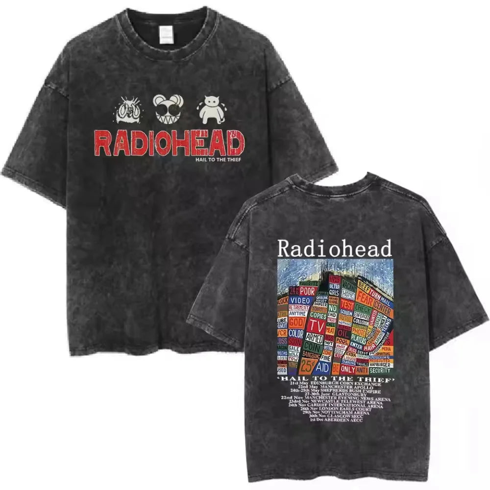 Radiohead - Vintage Washed T-Shirts