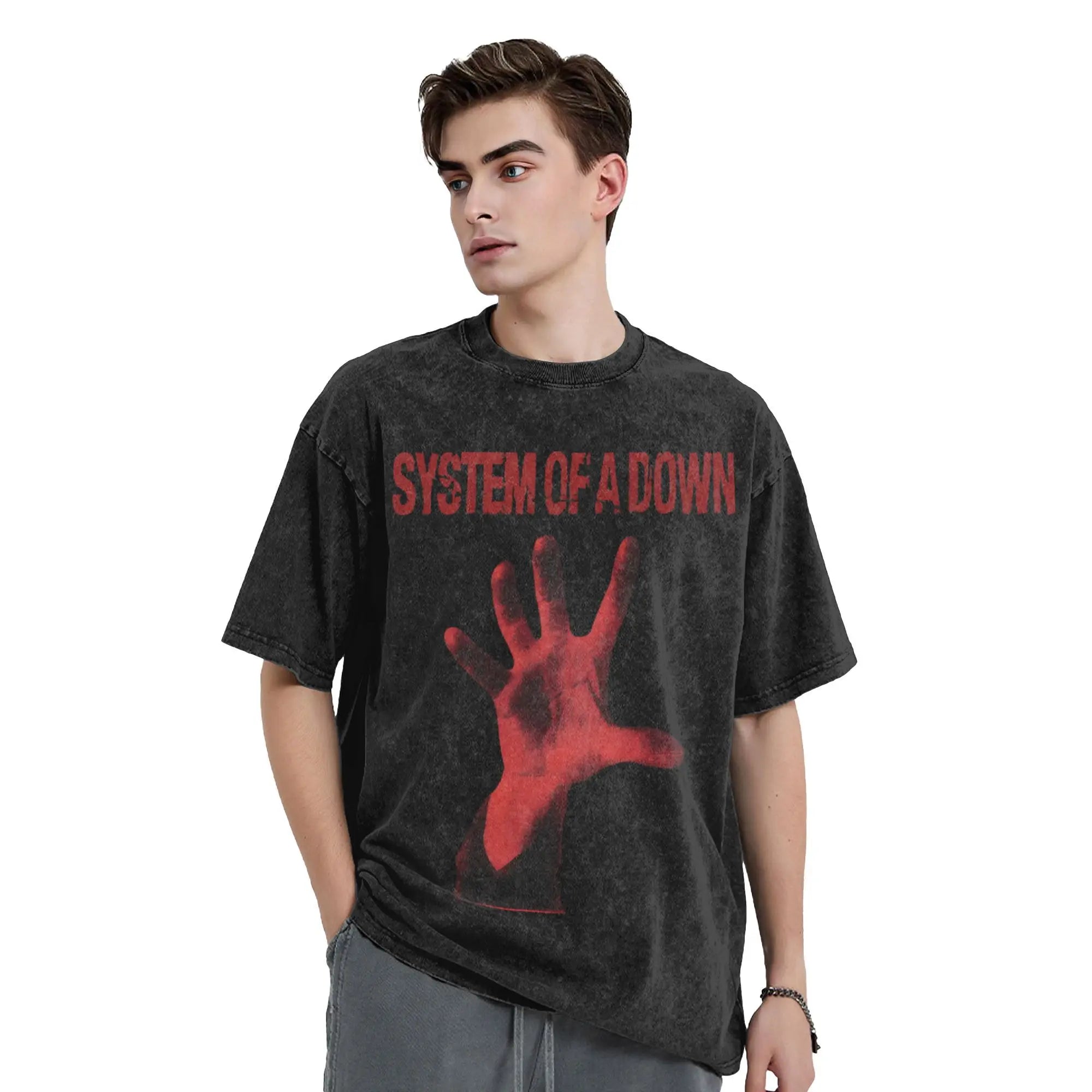 SOAD System Of A Down Rock Music Band - Vintage Washed T-Shirts