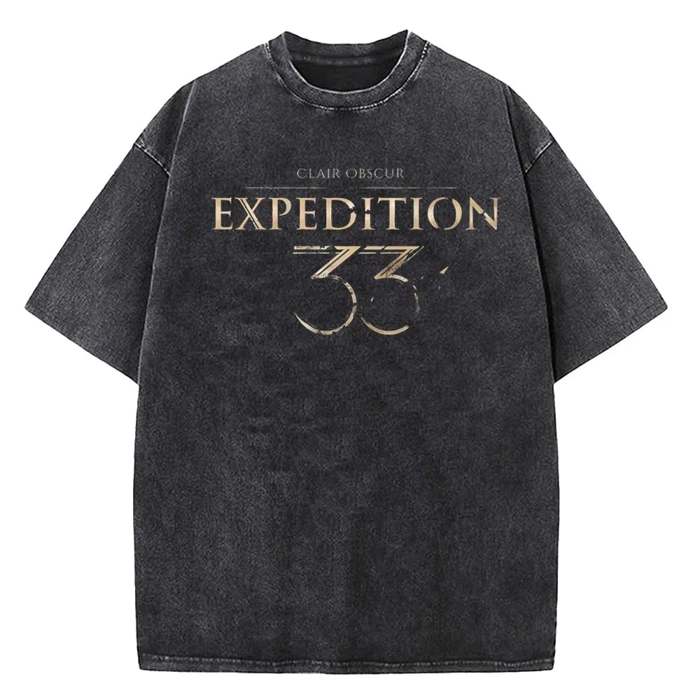 Clair Obscur Expedition 33 - Vintage Washed T-Shirts