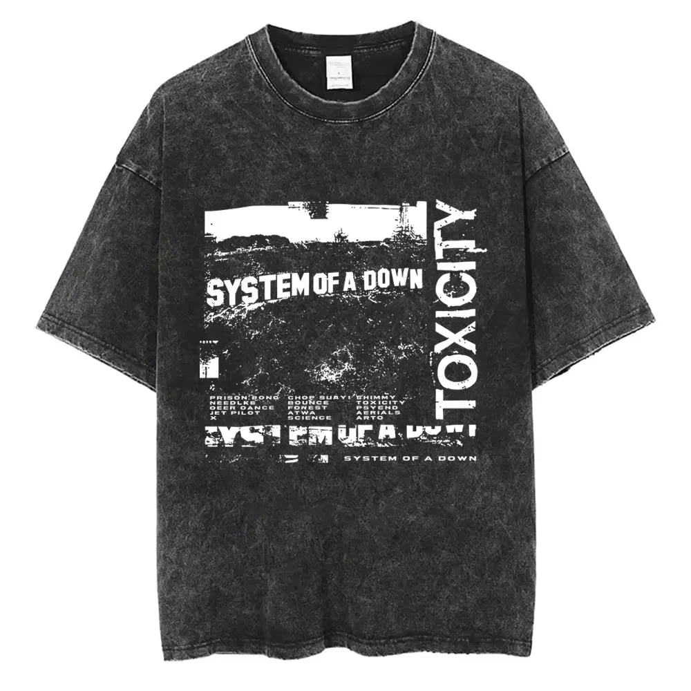 System of A Down - Washed Vintage T-Shirt