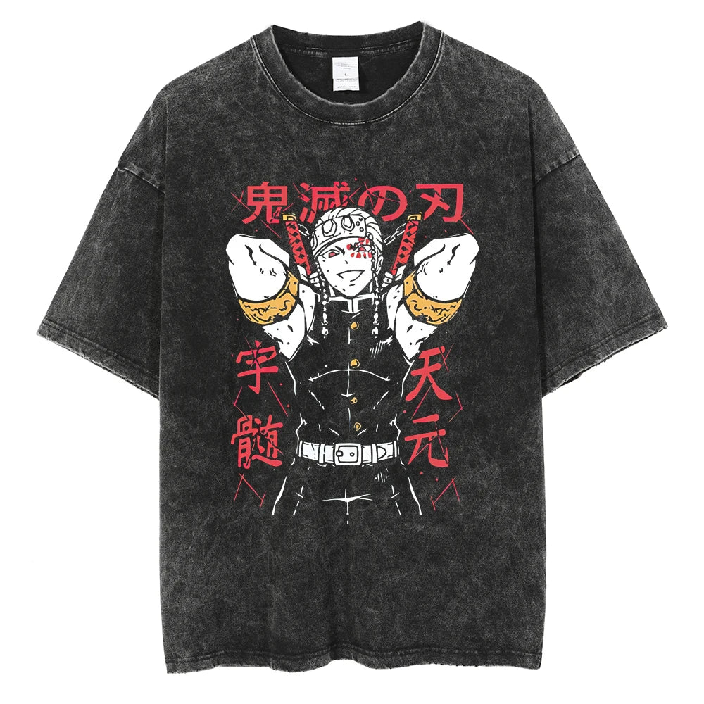 Jujutso Kaisen - Vintage Washed T-Shirts