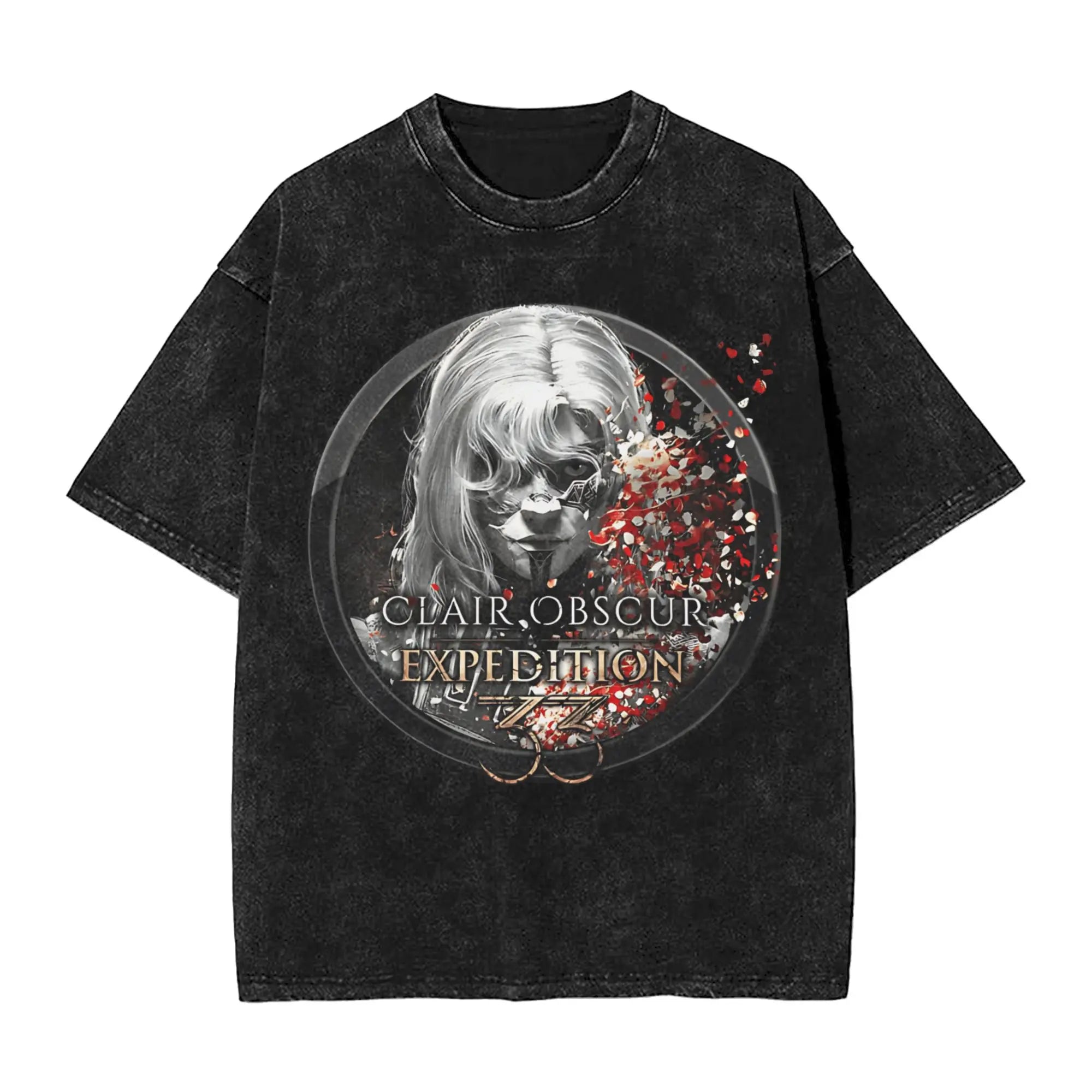 Gamer Clair Obscur Expedition 33 - Vintage Washed T-Shirts