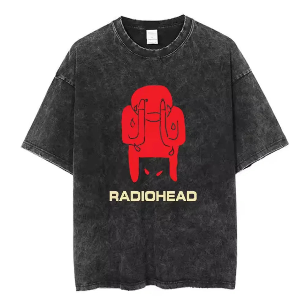 Radiohead - Vintage Washed T-Shirts