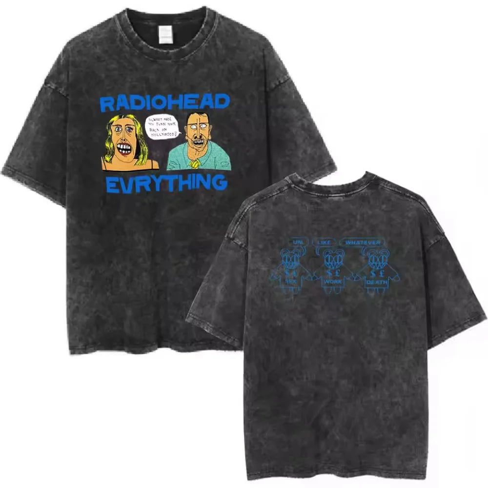 Radiohead - Vintage Washed T-Shirts