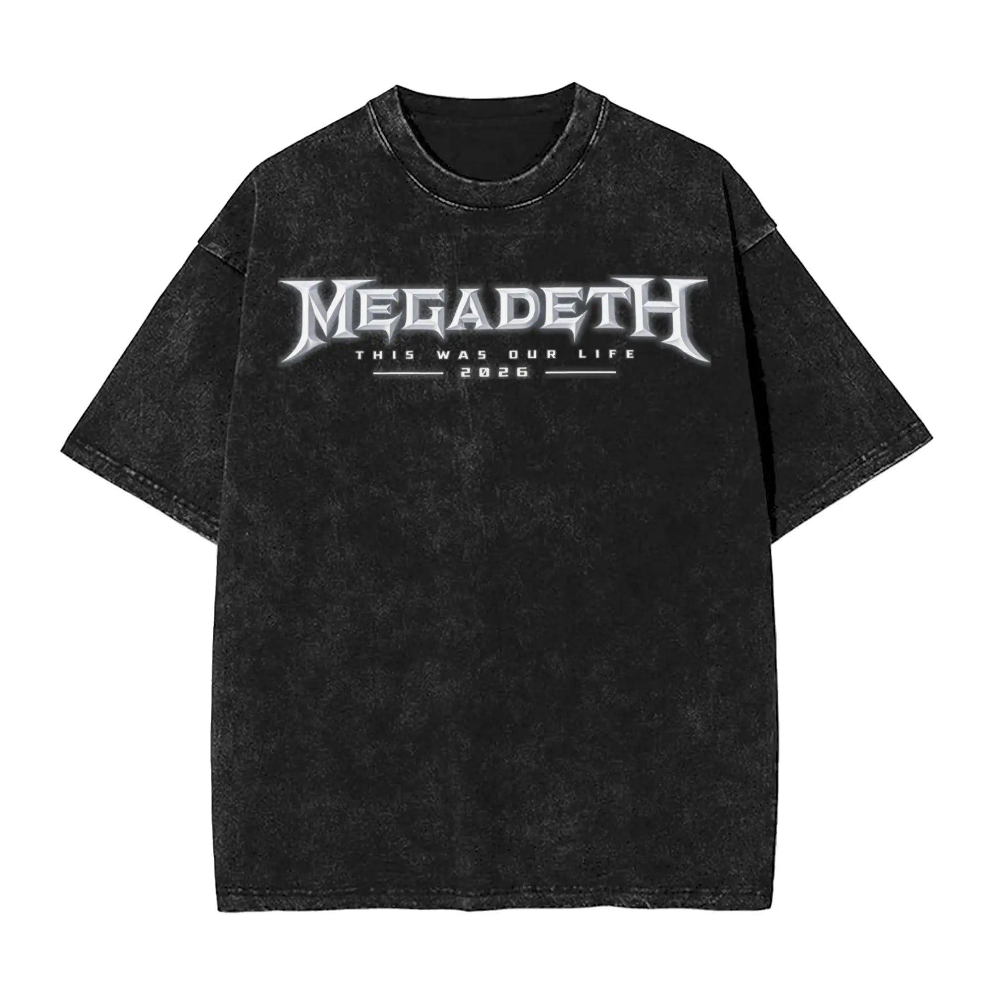 Megadeth Band - Vintage Washed T-Shirts