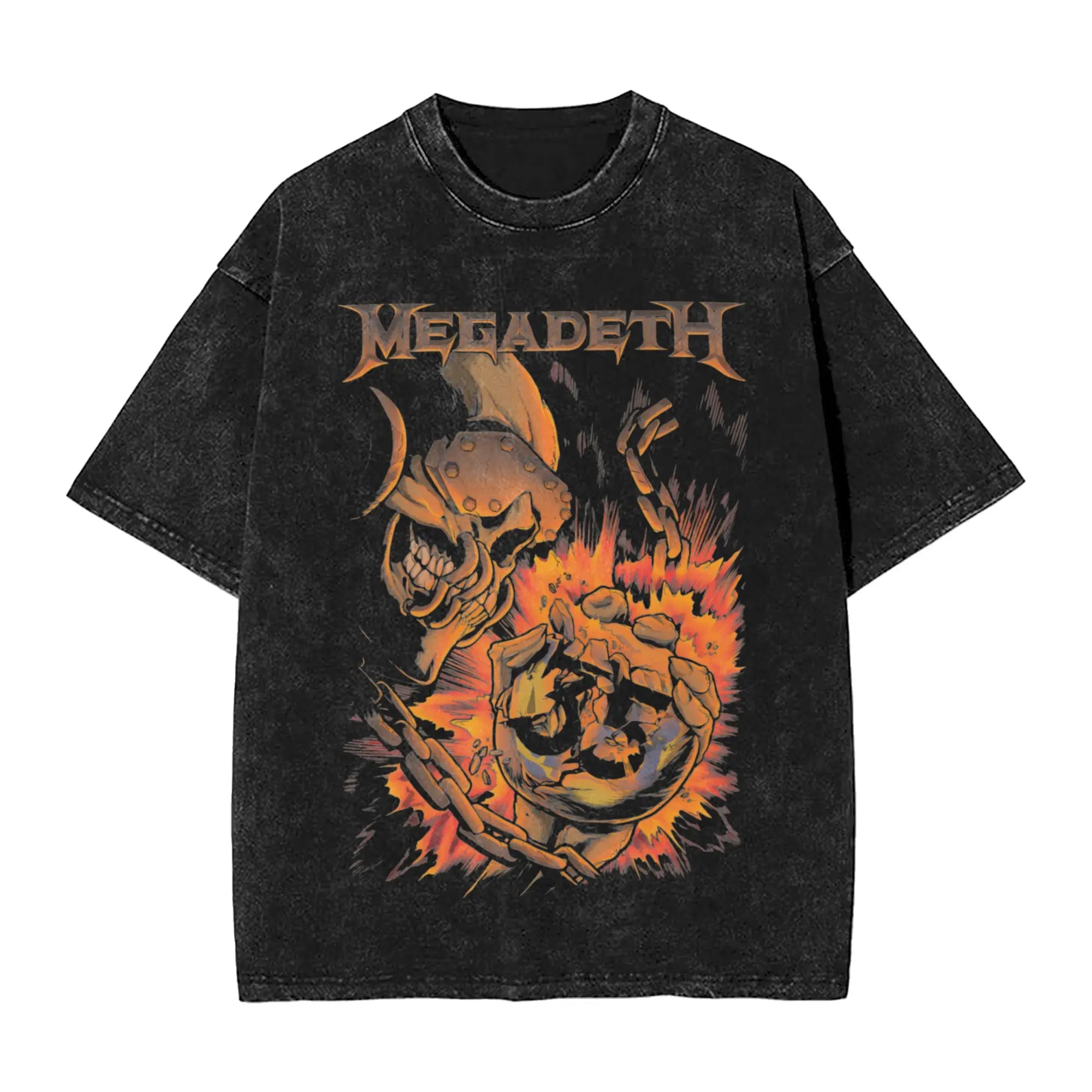 Megadeth Band - Vintage Washed T-Shirts