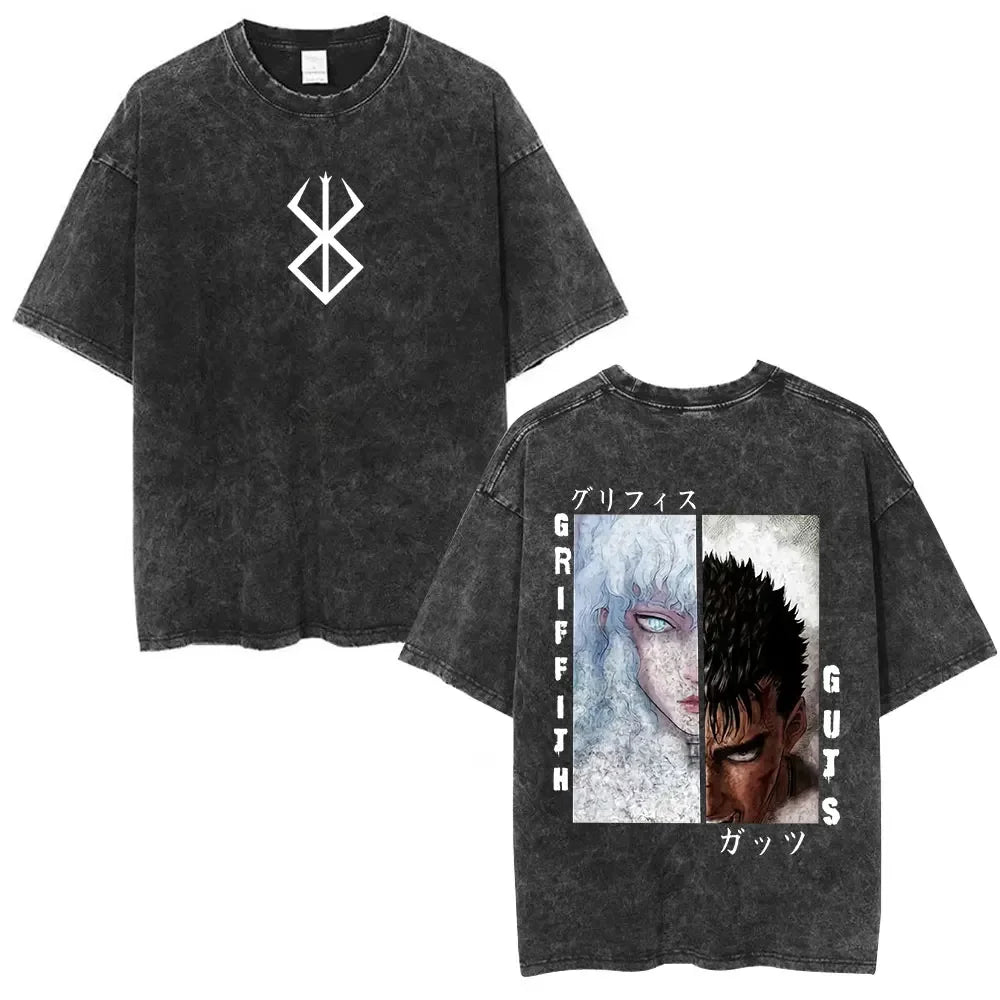 Berserk Guts - Vintage Washed T-Shirts