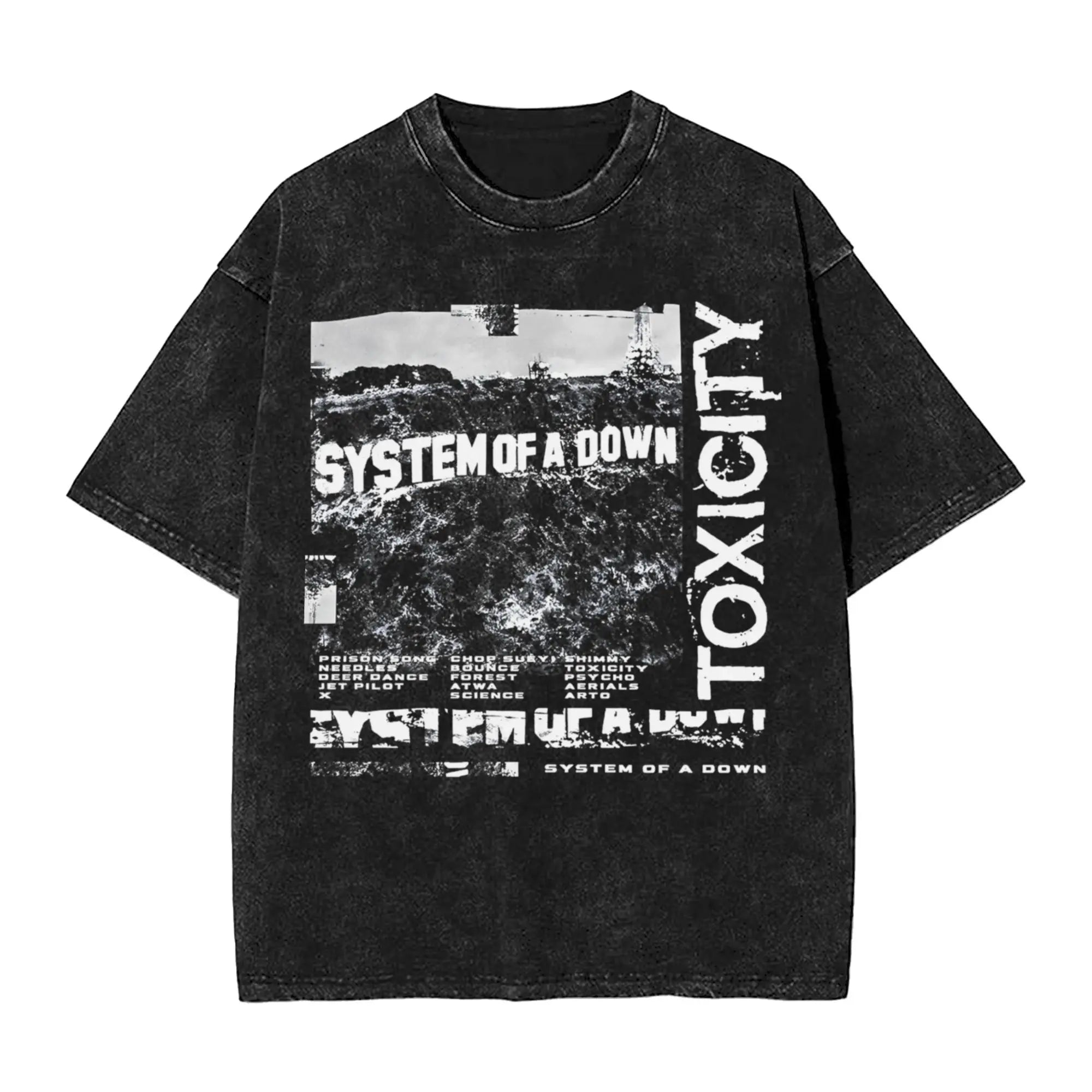 SOAD System Of A Down Rock Music Band - Vintage Washed T-Shirts