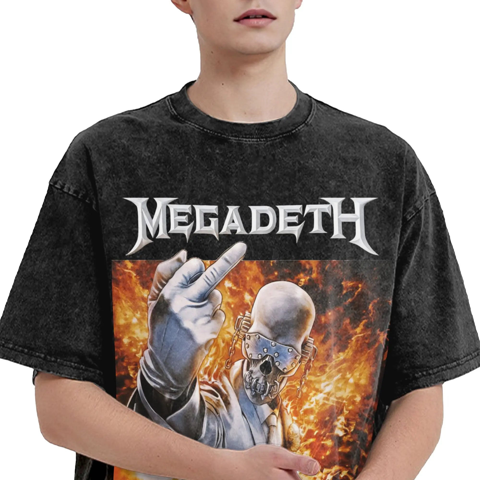 Megadeth Band - Vintage Washed T-Shirts